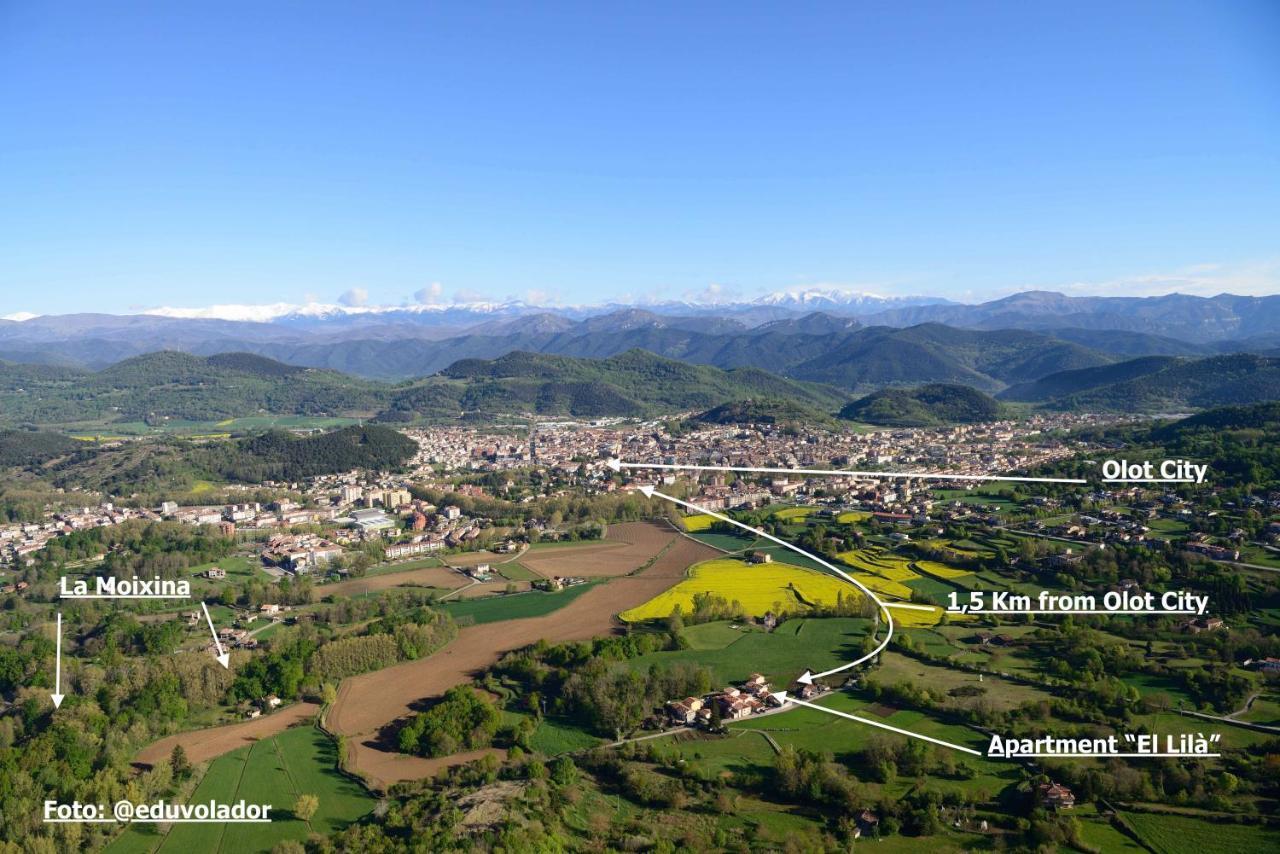 Apartamento "El Lila" - Parking Incluido Olot Eksteriør billede